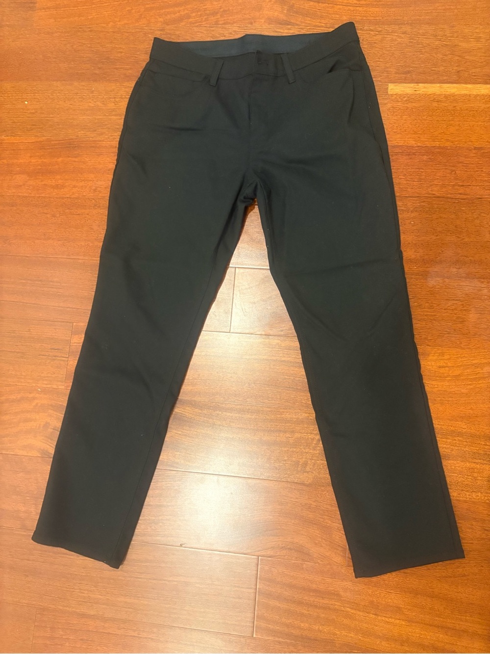 Calvin Klein Black Slim Stretch Chinos